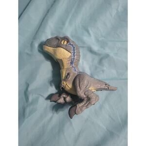 DINO Velociraptor Jurassic World/Park Electronic Toy Makes Sounds & Walks Works!